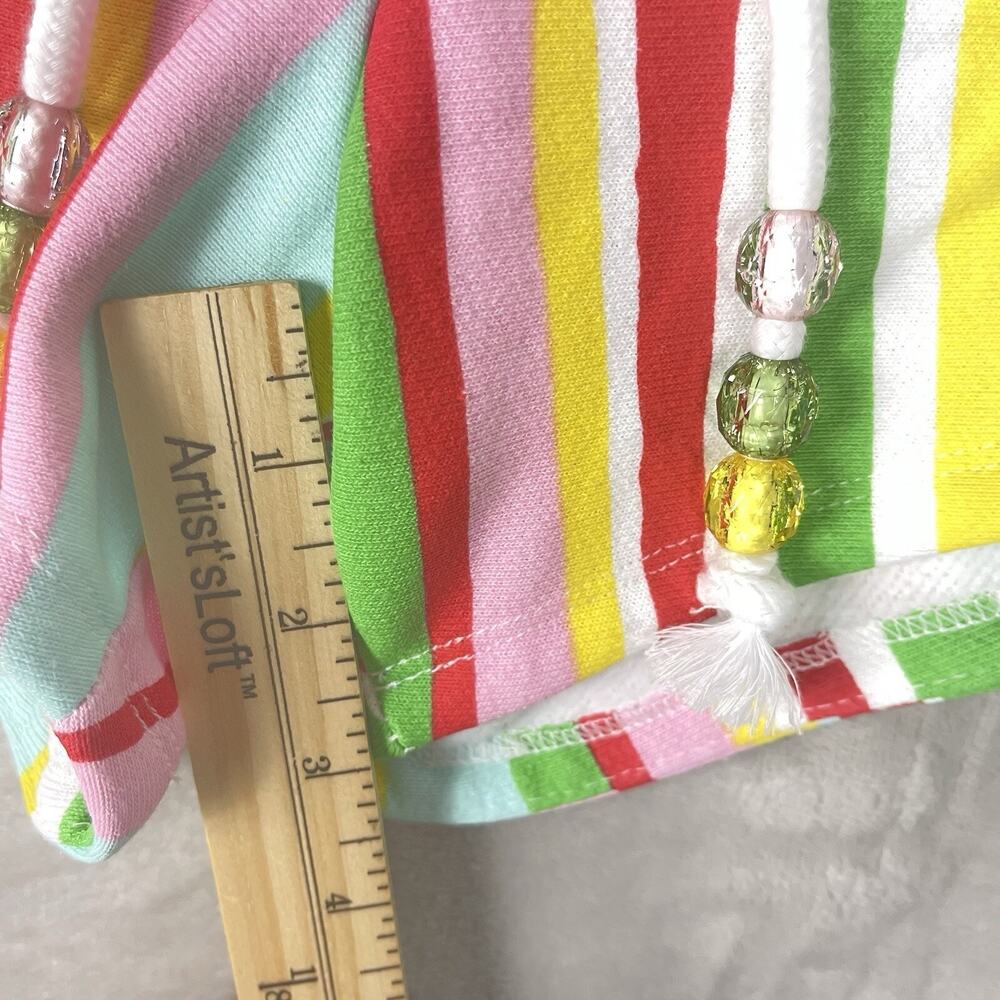 Champion X Susan Alexandra Stripe Reverse Weave Shorts Women's Small Beaded - Picture 9 of 11